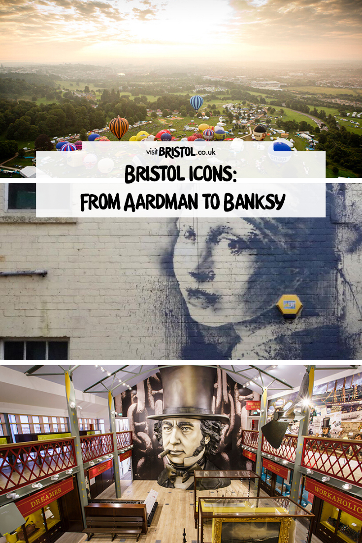Bristol icons: From Aardman to Banksy